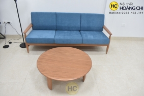 Sofa gỗ Xoan đào đơn giản IT01