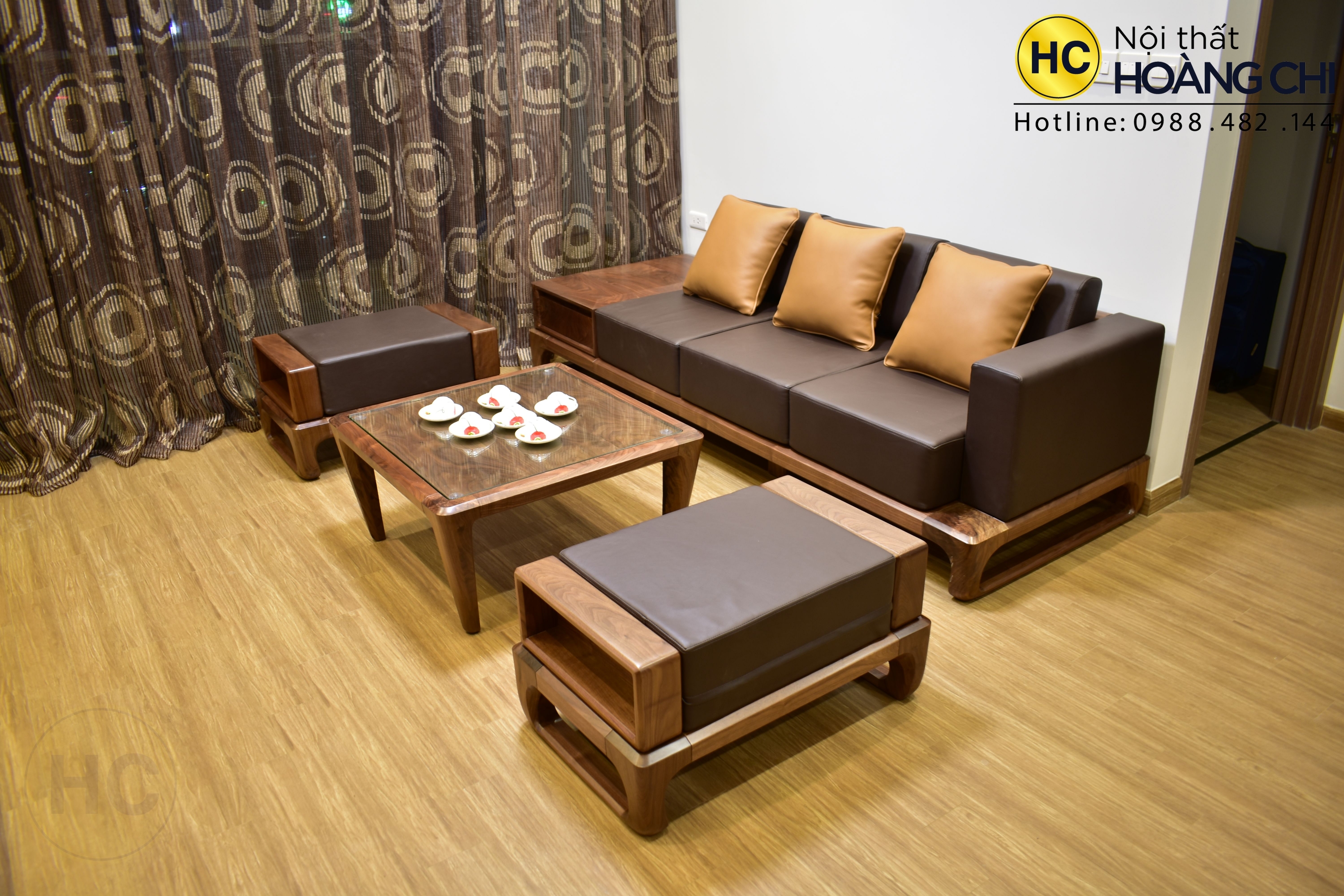 Sofa gỗ tự nhiên sẽ mang lại cho không gian sống của bạn một vẻ đẹp khác biệt và sang trọng hơn vào năm